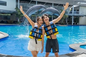 where to swim with dolphins in Bali
